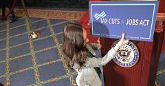 tax cuts and jobs act sign