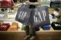 Gap shopper shopping bags