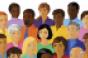 diverse group of people illustration
