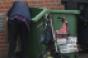 Old lady in Germany dumpster diving