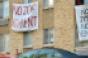 cancel rent eviction banners