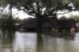 Houston house flooded