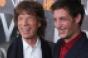 Mick Jagger and son James