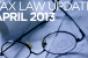 Tax Law Update April 2013