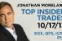 Top Insider Trades 10/17/13: EOX, QTS, ICPT, DLB