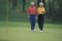 retirees golfing