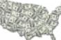 U.S. map money