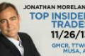 Top Insider Trades 11/26/13: GMCR, TTWO, MUSA, AL
