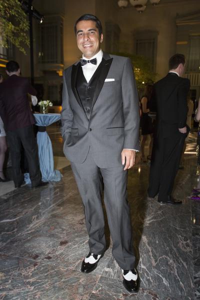 Neal Goyal at the UCCRF Gatsby gala in March. Photo sourced from SocialLife Chicago.